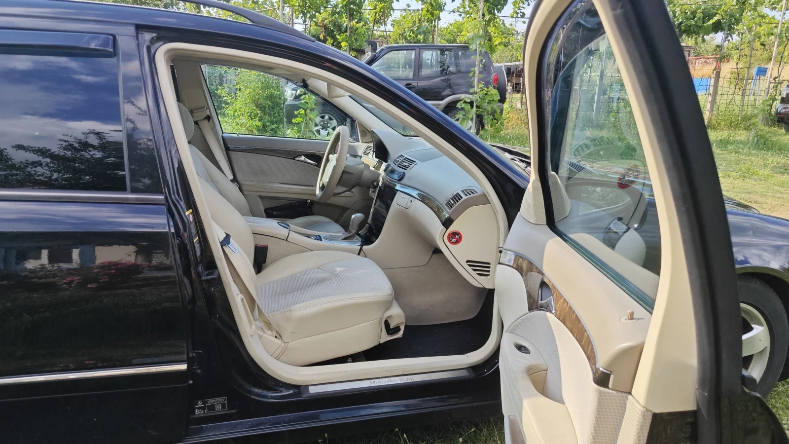 Mercedes-Benz E 320 3.2 газ-бензин 224HP 165KW 4-matic, снимка 10 - Автомобили и джипове - 55052196
