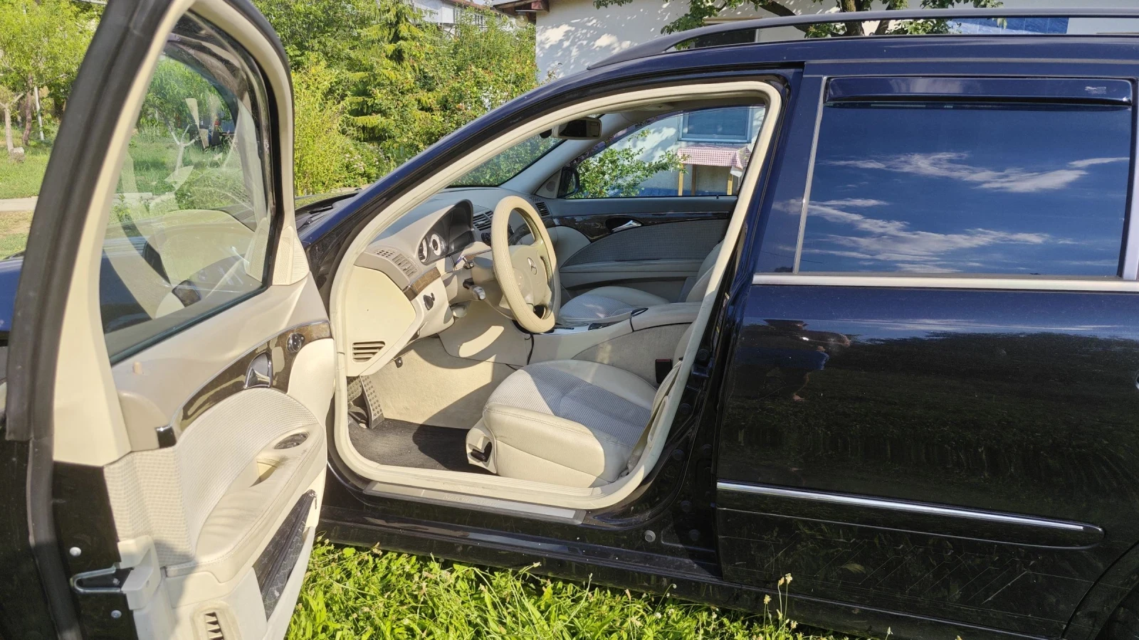 Mercedes-Benz E 320 3.2 газ-бензин 224HP 165KW 4-matic, снимка 8 - Автомобили и джипове - 55052196