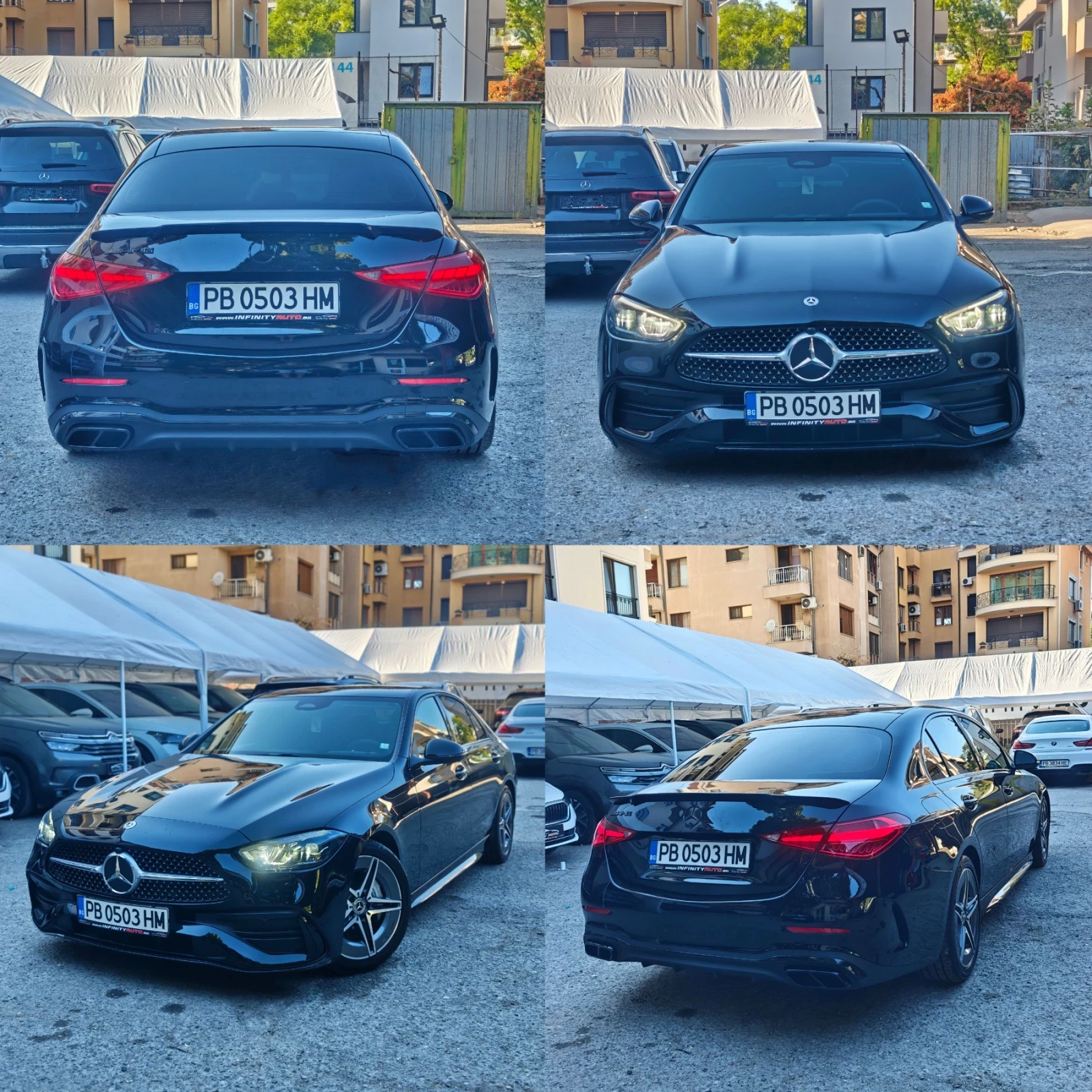 Mercedes-Benz C 200 AMG, 4-MATIC, HYBRID, �������, ���������, ���!  | Mobile.bg � ����������� 6