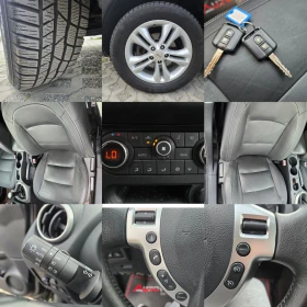 Nissan Qashqai 1.6i-116кс= ФАБРИЧНА ГАЗ= АВТОПИЛОТ= КОЖА= FACE, снимка 17