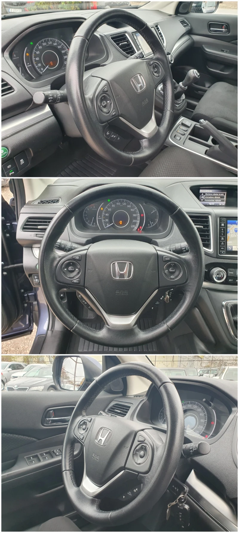 Honda Cr-v 2.0i FACELIFT LED 155к.с. 4x4 NAVI КАМЕРА, снимка 12 - Автомобили и джипове - 47976697