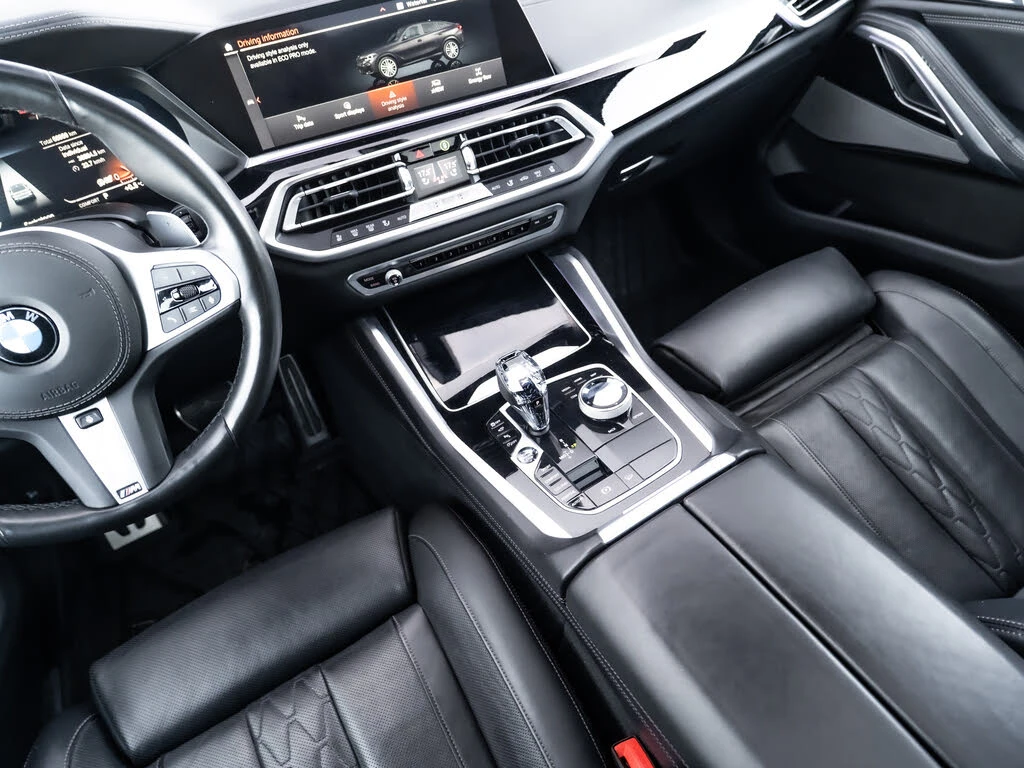 BMW X6 XDRIVE * SWAROVSKI * 360 * LASER * DISTRONIC , снимка 14 - Автомобили и джипове - 53765495