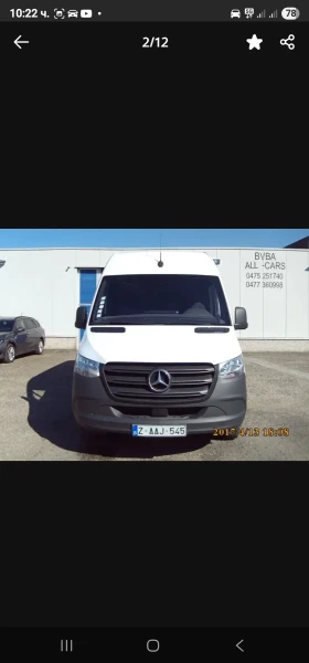     Mercedes-Benz Sprinter 314 314 medium L2H2 Airco + car play ...
