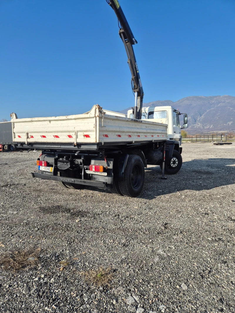 Mercedes-Benz 1117 Тристранен самосвал + Кран HIAB 060, снимка 8 - Камиони - 52806666