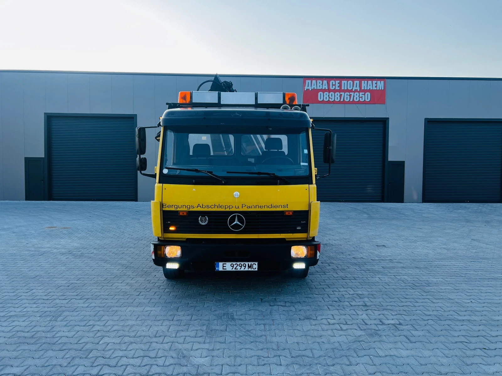 Mercedes-Benz 1120 Падаща платформа / кран - изображение 3