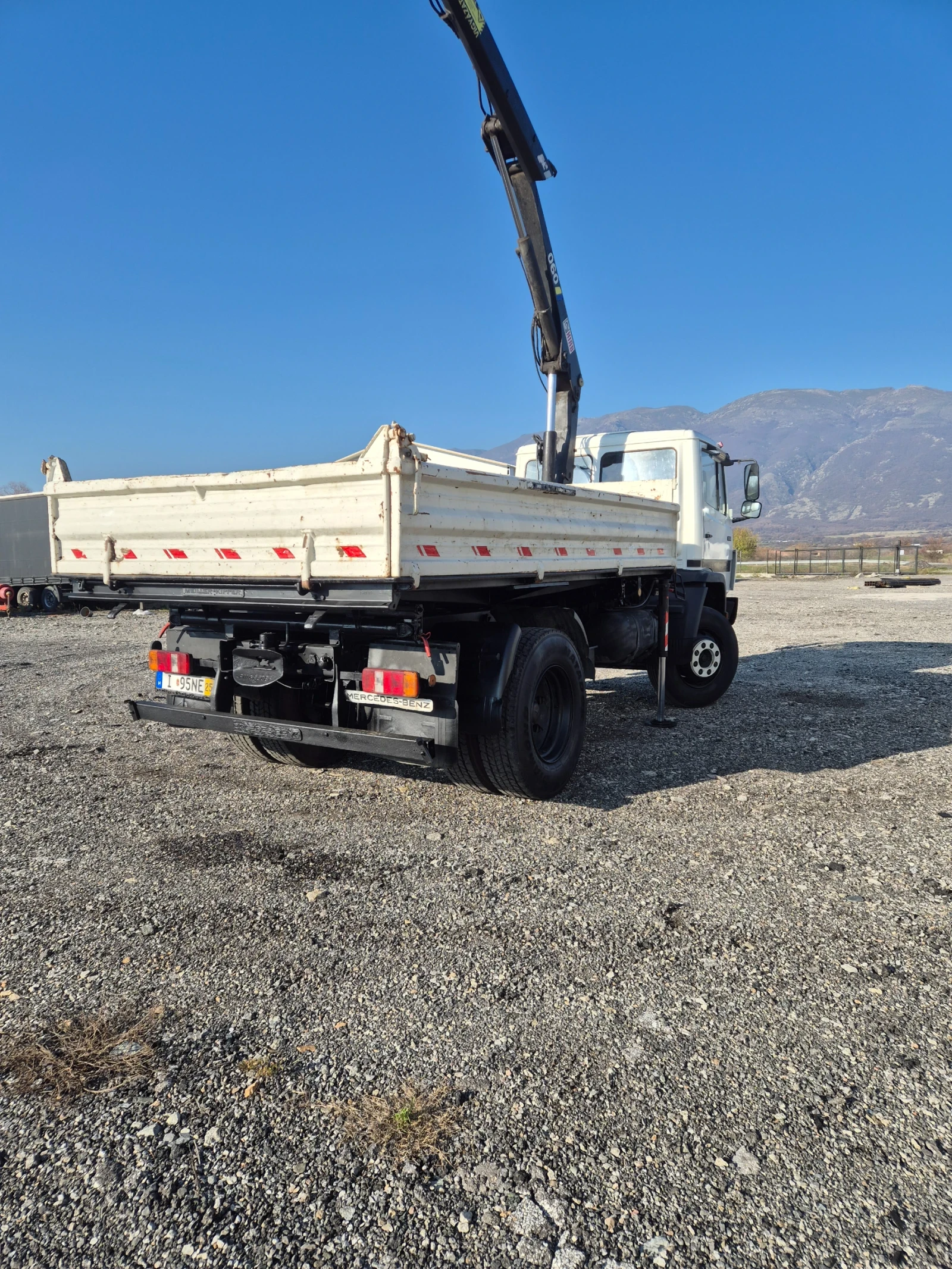 Mercedes-Benz 1117 ���������� �������� + ���� HIAB 060 | Mobile.bg � ����������� 8