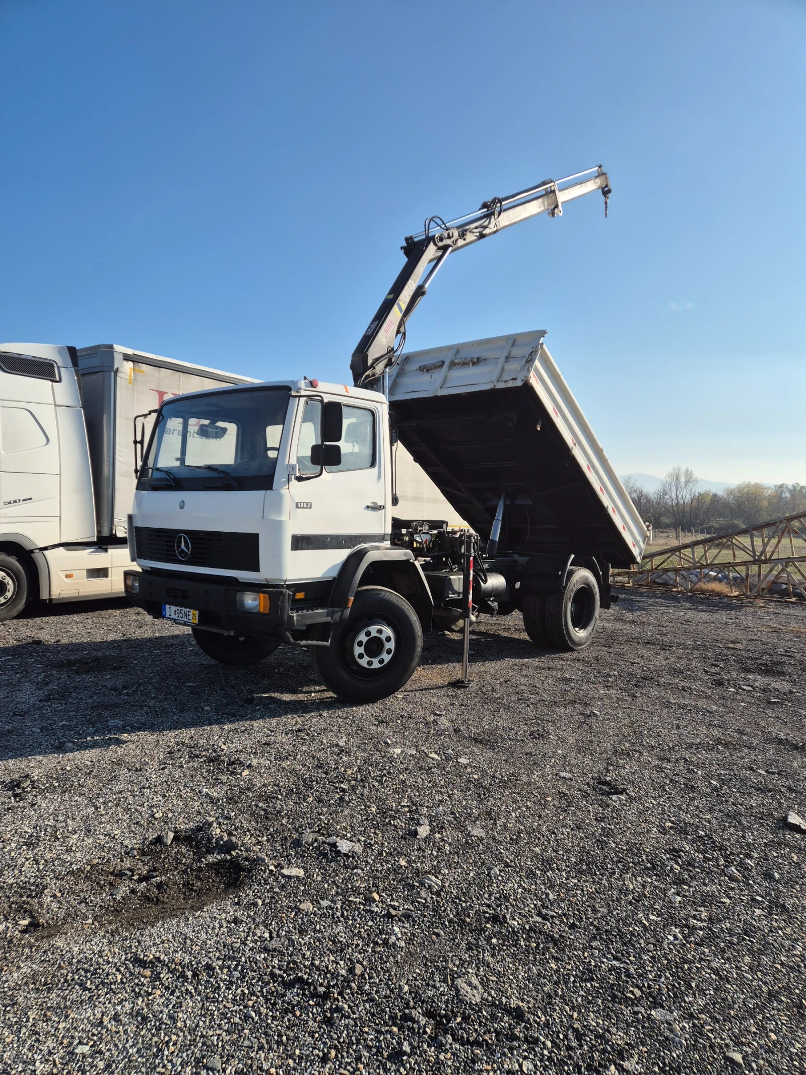 Mercedes-Benz 1117 ���������� �������� + ���� HIAB 060 | Mobile.bg � ����������� 1