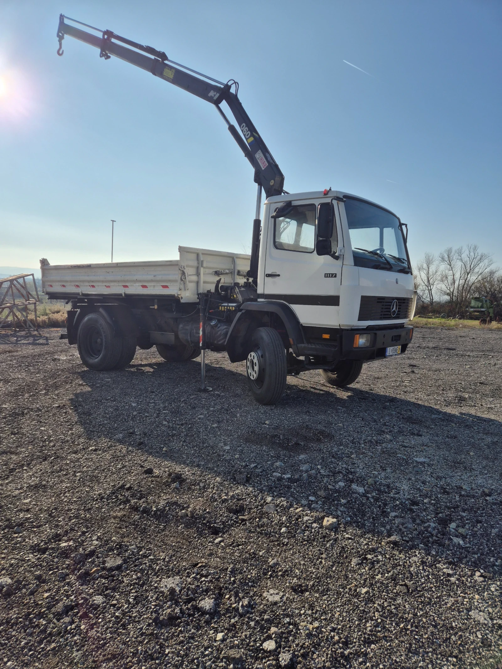 Mercedes-Benz 1117 ���������� �������� + ���� HIAB 060 | Mobile.bg � ����������� 9