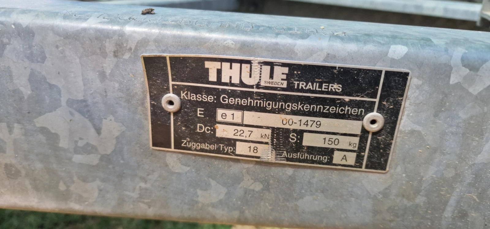 За автомобил Thule Brenderup, снимка 5 - Ремаркета - 56323883