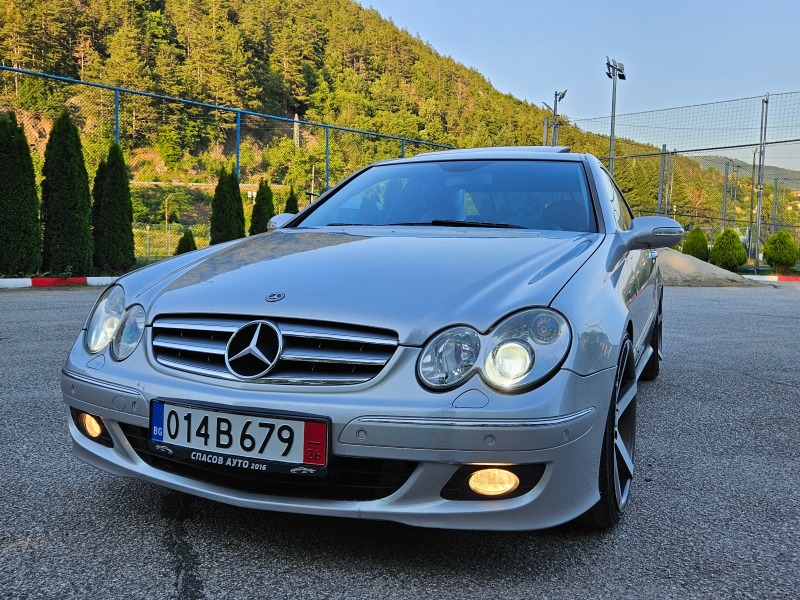 Mercedes-Benz CLK 5.0 AMG PAKET/AVTOMAT/KOJA/DISTRONIK/NAVIGACIQ, снимка 2 - Автомобили и джипове - 46281747