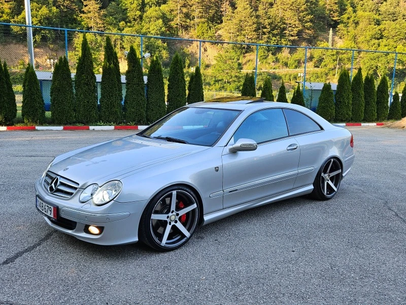 Mercedes-Benz CLK 5.0 AMG PAKET/AVTOMAT/KOJA/DISTRONIK/NAVIGACIQ, снимка 3 - Автомобили и джипове - 46281747