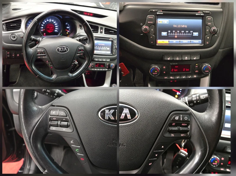 Kia Ceed 1.6CRDI 128кс / Камера / Обслужена, снимка 15 - Автомобили и джипове - 51050636
