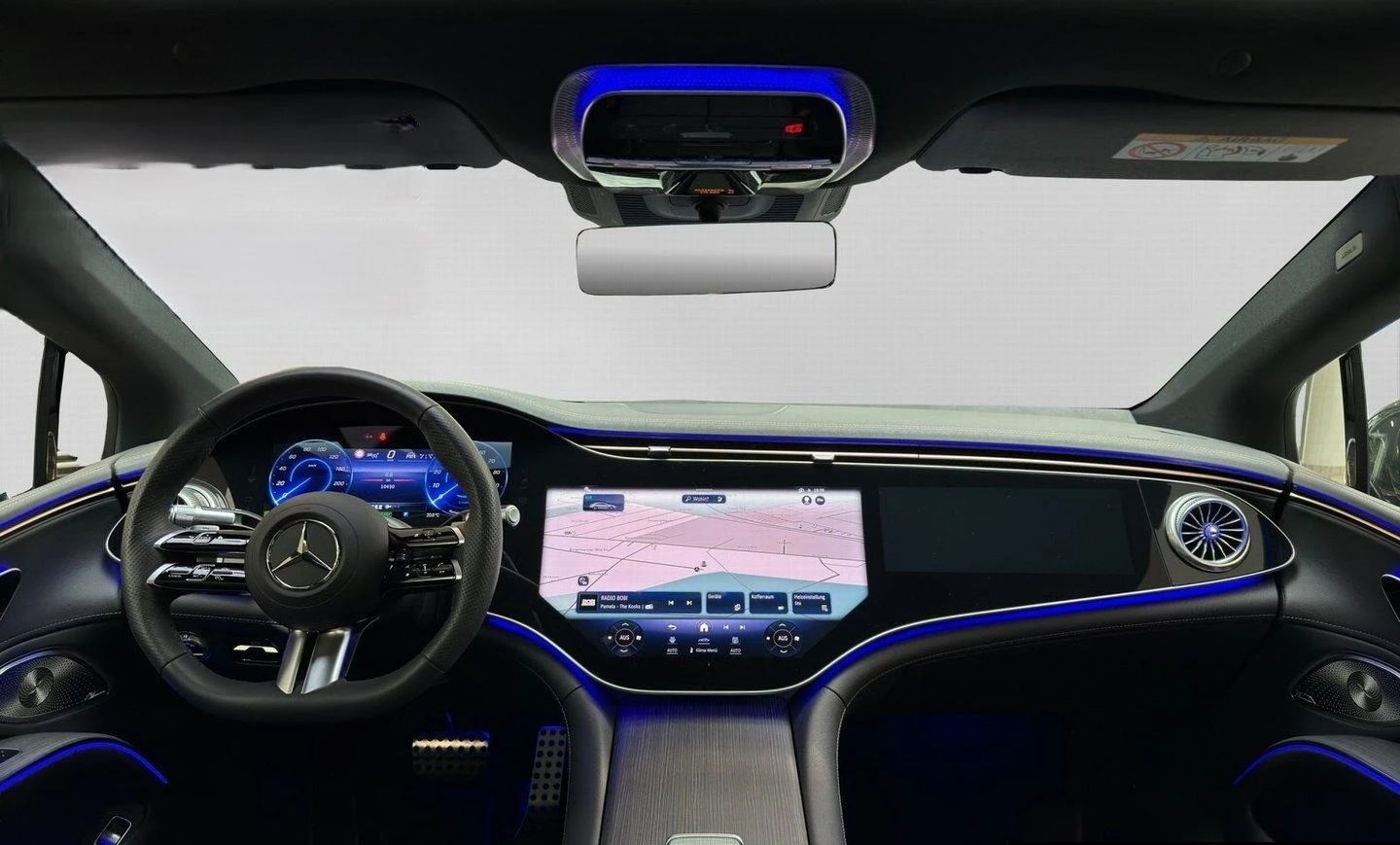 Mercedes-Benz EQS 580 AMG/4-MATIC/HYPERSCREEN/BURM/PANO/360/ - изображение 8