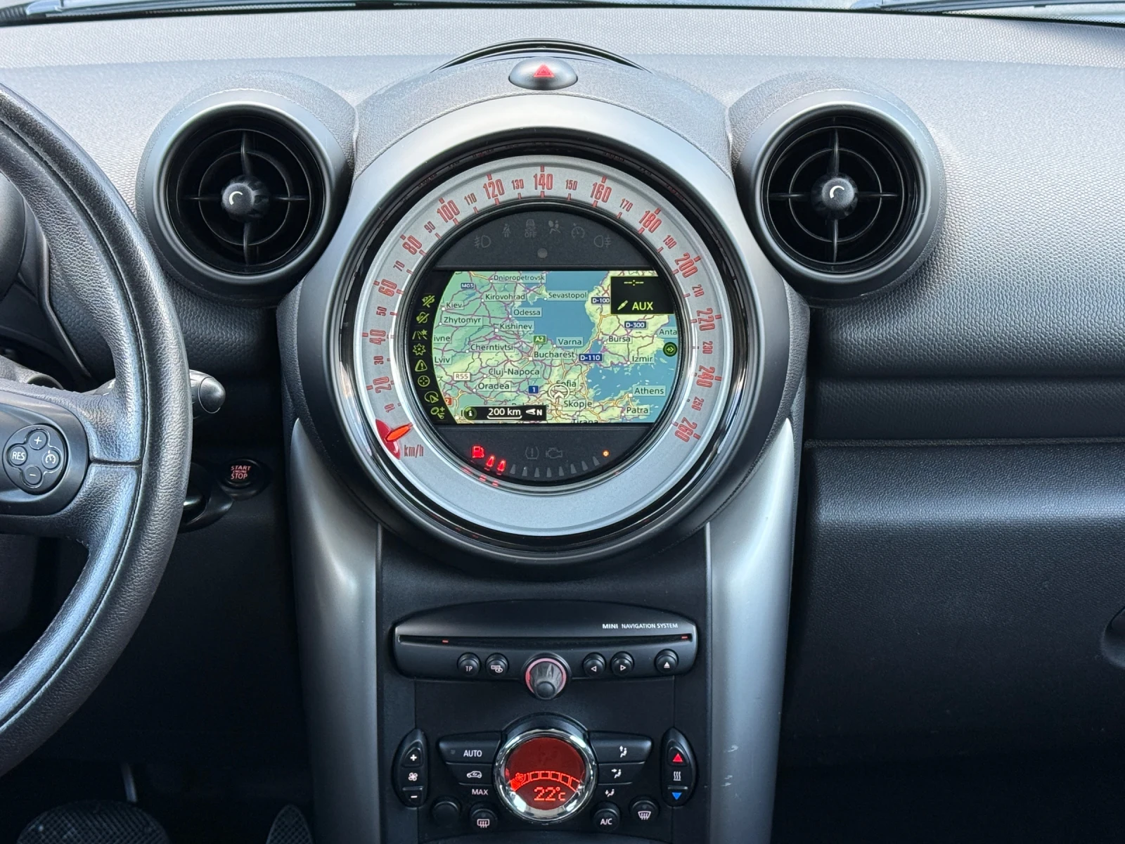 Mini Paceman 2.0D Автоматик, Навигация, * 145 000км* Ксенон! , снимка 10 - Автомобили и джипове - 53985708