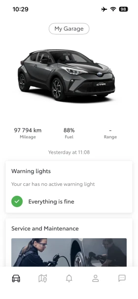 Toyota C-HR 2.0 Facelift Гаранция Хибрид Автомат - 18600 € / 36378.44 лв. - 50722429 3