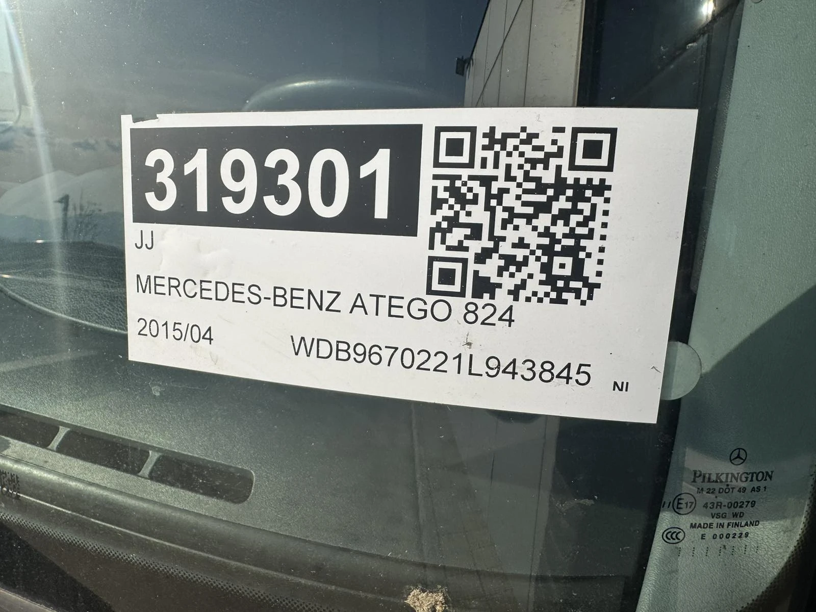 Mercedes-Benz Atego 824 EURO 6 НА ЧАСТИ!, снимка 17 - Камиони - 54054912
