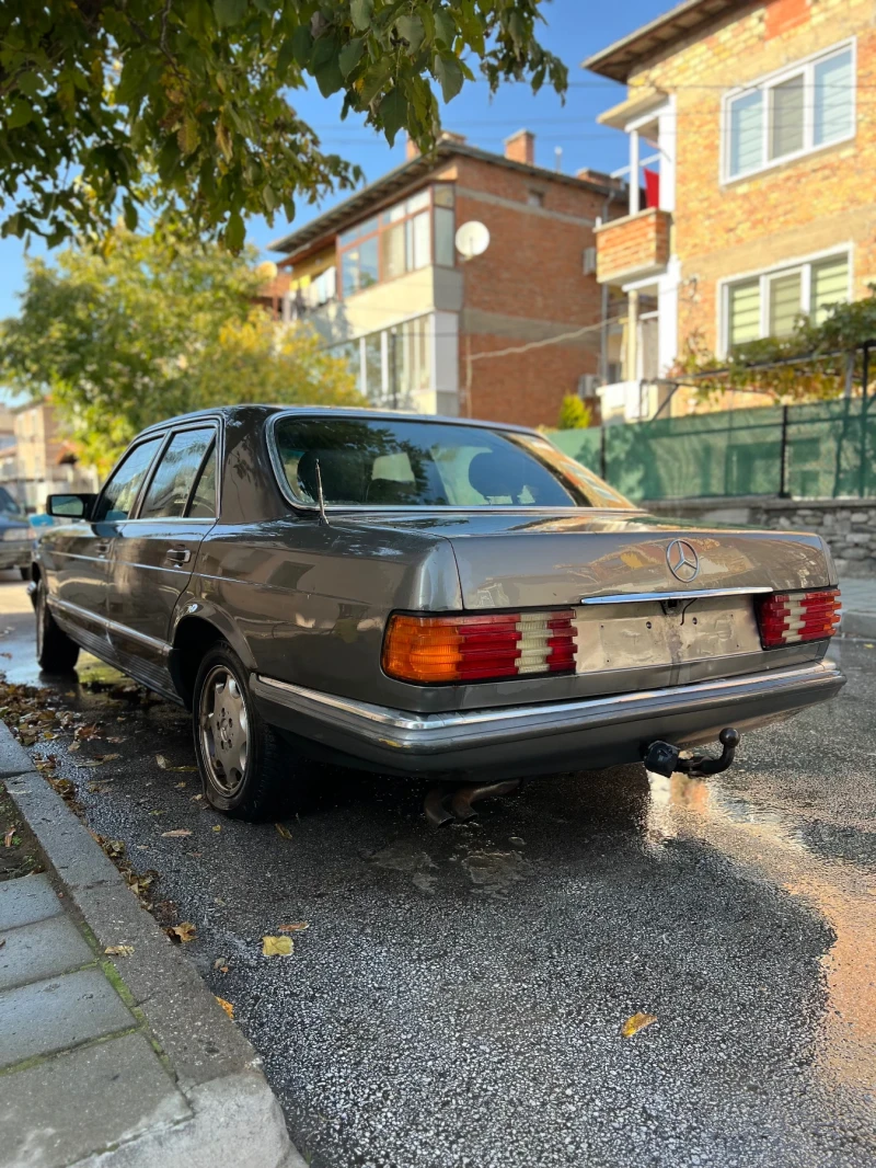 Mercedes-Benz S 280 280SE 2.8 Benzin 1983г. Кожа/Автомат/Клима/Ел.стък, снимка 2 - Автомобили и джипове - 52812379