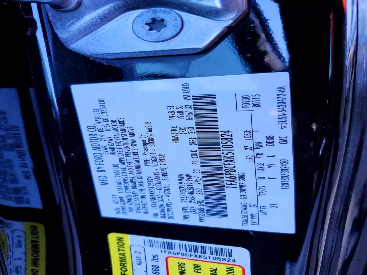 Ford Mustang GT Fastback, снимка 12 - Автомобили и джипове - 54247887