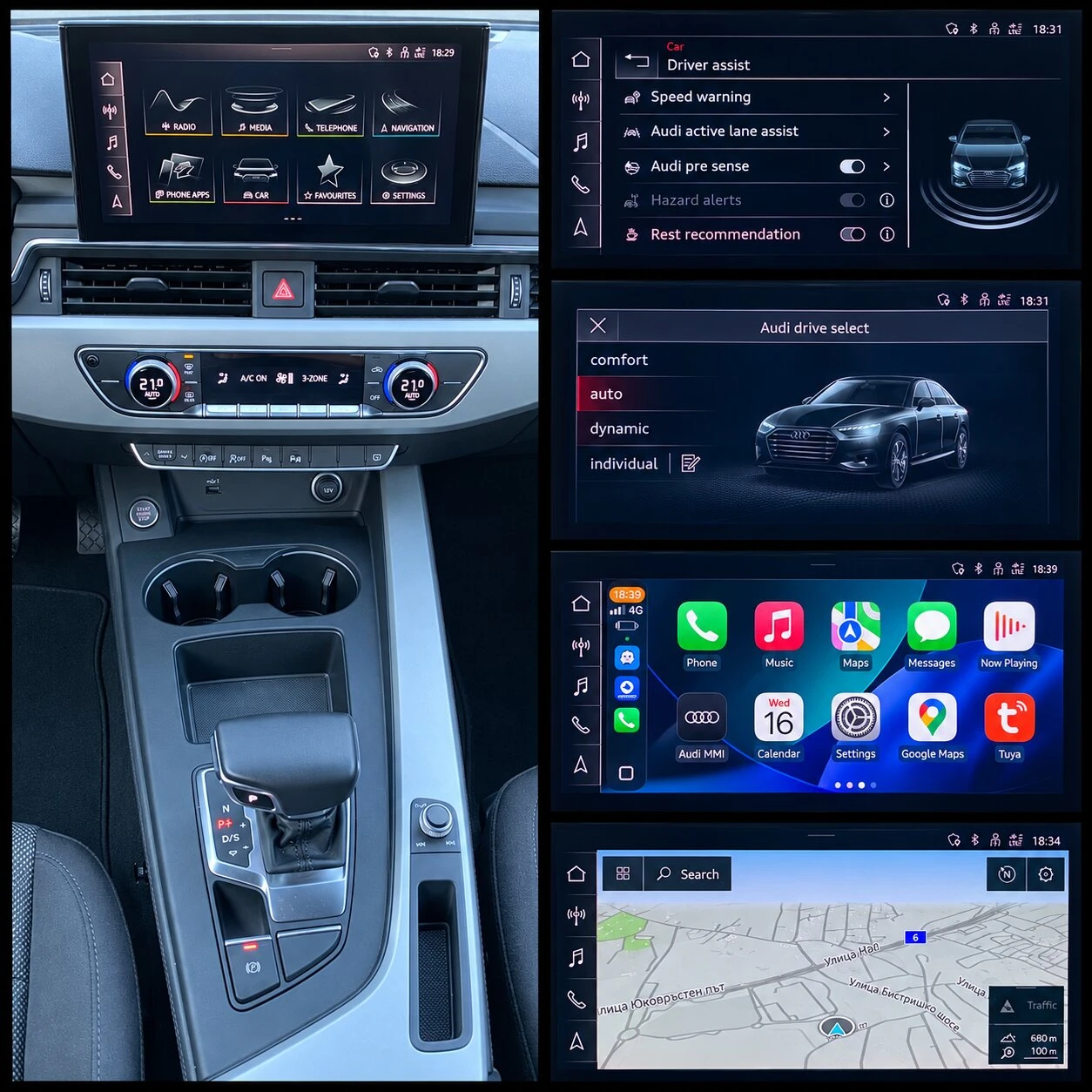 Audi A4 35 TFSI/ Design/ S tronic , снимка 15 - Автомобили и джипове - 56107993