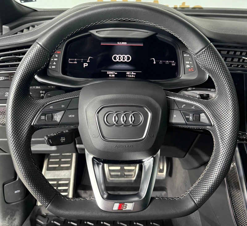 Audi Q8 50TDi* Quattro* 2xS-Line* HuD* Carbon* Matrix* Pan, снимка 12 - Автомобили и джипове - 48973130