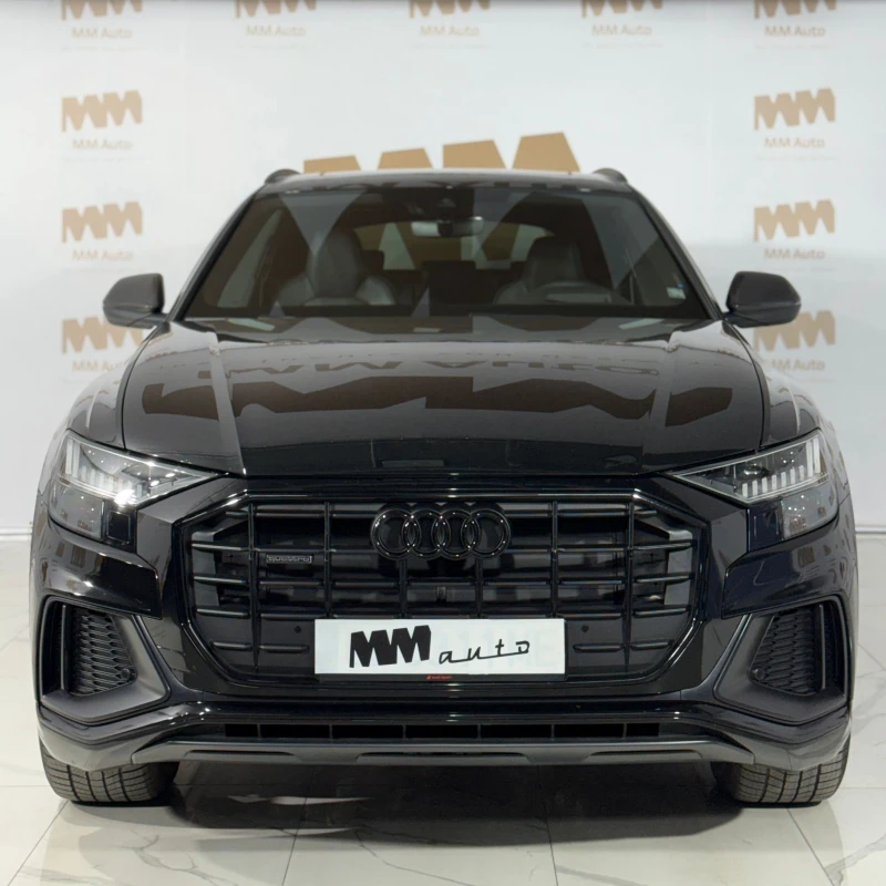 Audi Q8 50TDi* Quattro* 2xS-Line* HuD* Carbon* Matrix* Pan, снимка 4 - Автомобили и джипове - 48973130