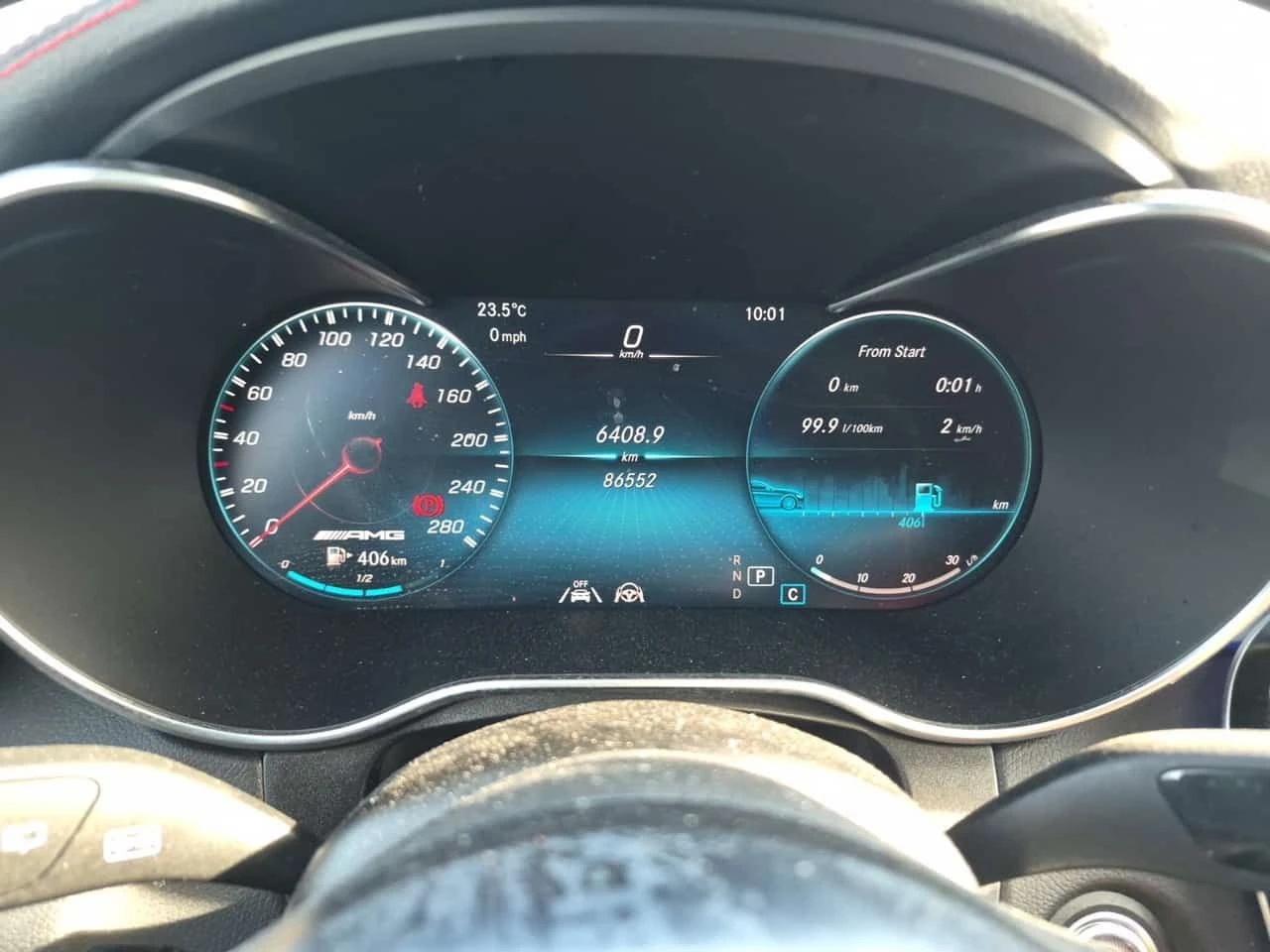 Mercedes-Benz GLC 43 AMG /ДИСТРОНИК/360 КАМ/ПОДГРЕВ/ПАНО/ДИГ. КМ/2 КЛЮЧА, снимка 9 - Автомобили и джипове - 55317993