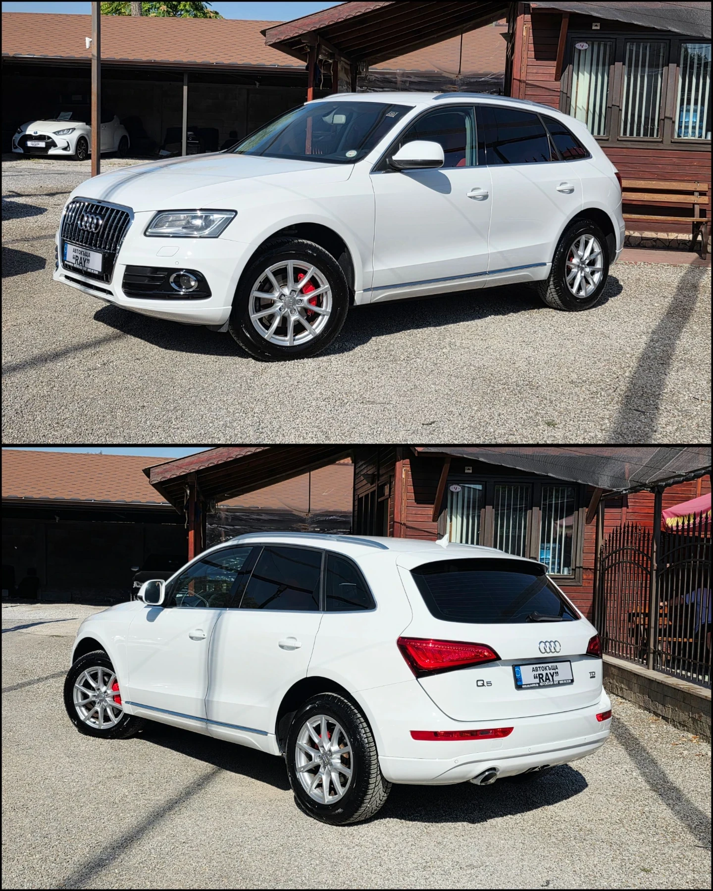 Audi Q5 2.0TDI/QUATTRO/AUDI-EXCLUSIVE-RED/РЕАЛНИ КМ./, снимка 3 - Автомобили и джипове - 56132890