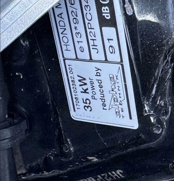 Honda Hornet 600S А2 категория  - изображение 6