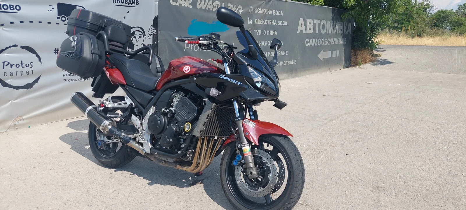 Yamaha Fazer Спортен Турист 
