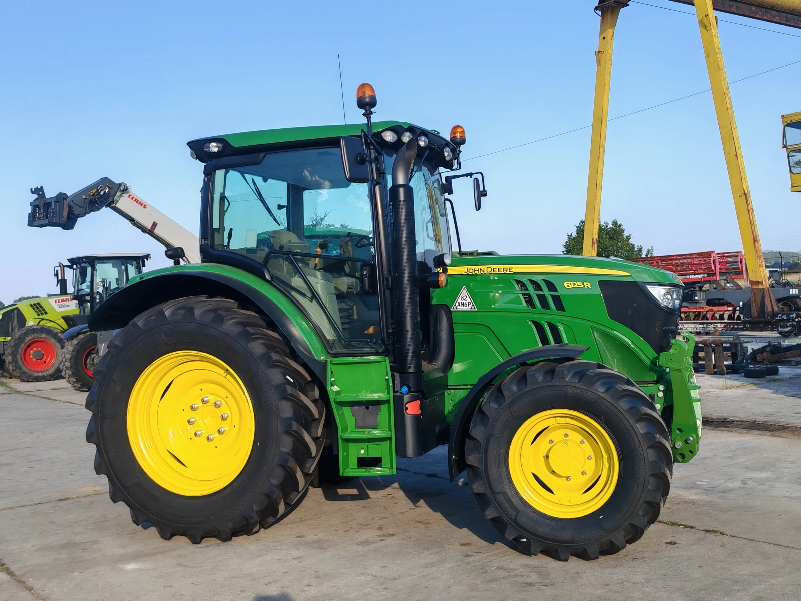 Трактор John Deere 6125R лизинг с първоначална вноска 20 %, снимка 2 - Селскостопанска техника - 55648676