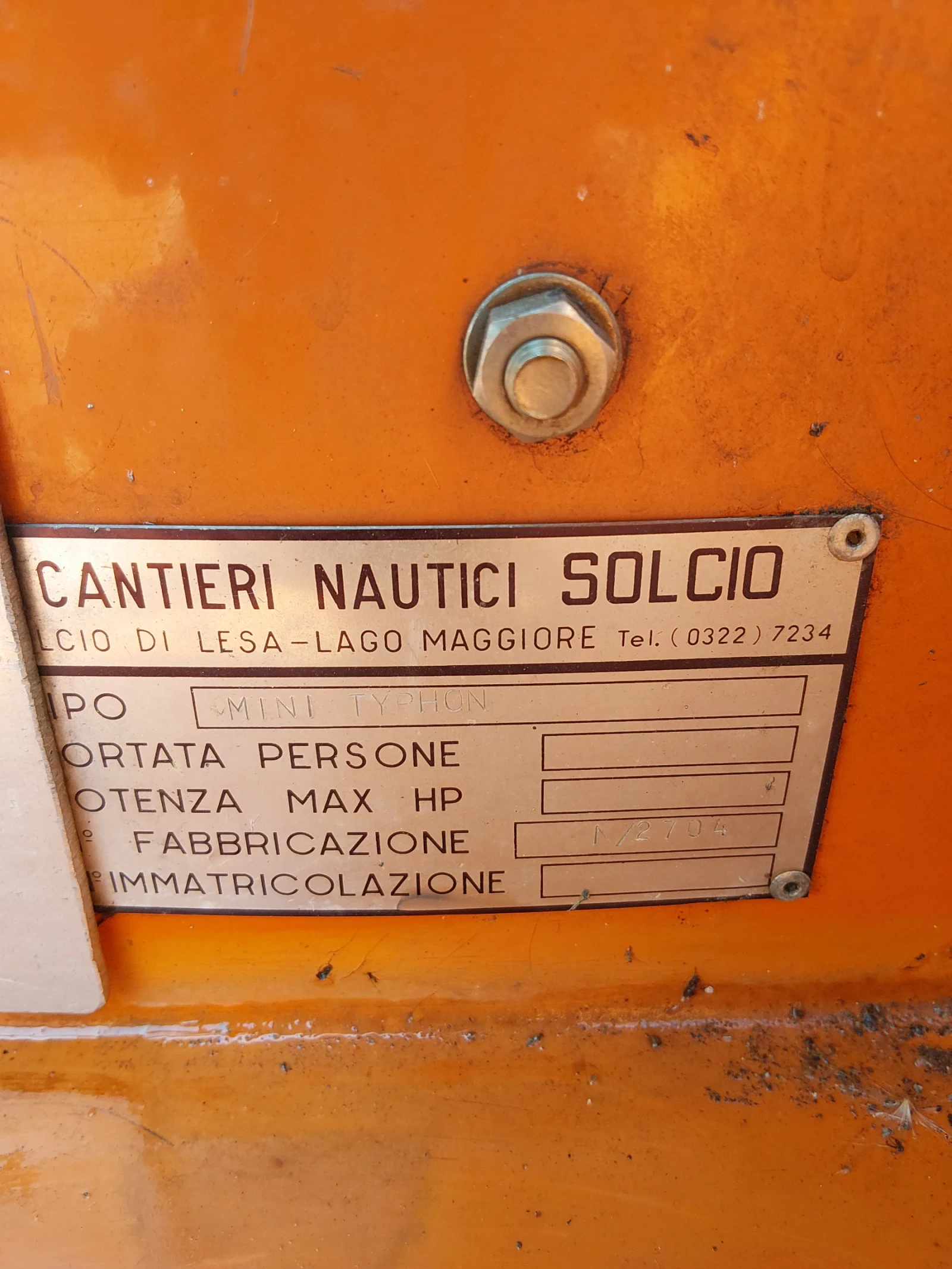 Моторна яхта Cantieri Navali Solcio mini tyfun, снимка 17 - Воден транспорт - 56014197