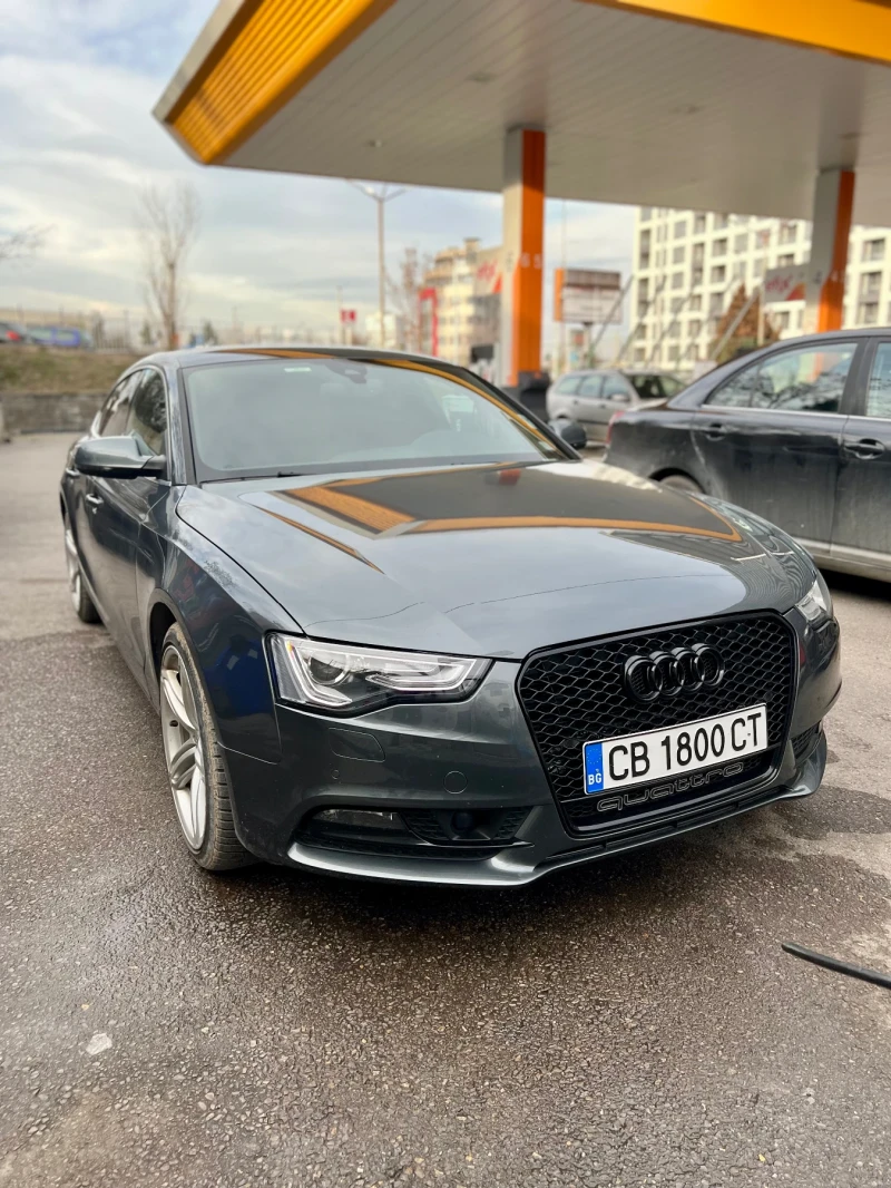 Audi A5 S-line Quattro Пиано лак , снимка 2 - Автомобили и джипове - 49113179