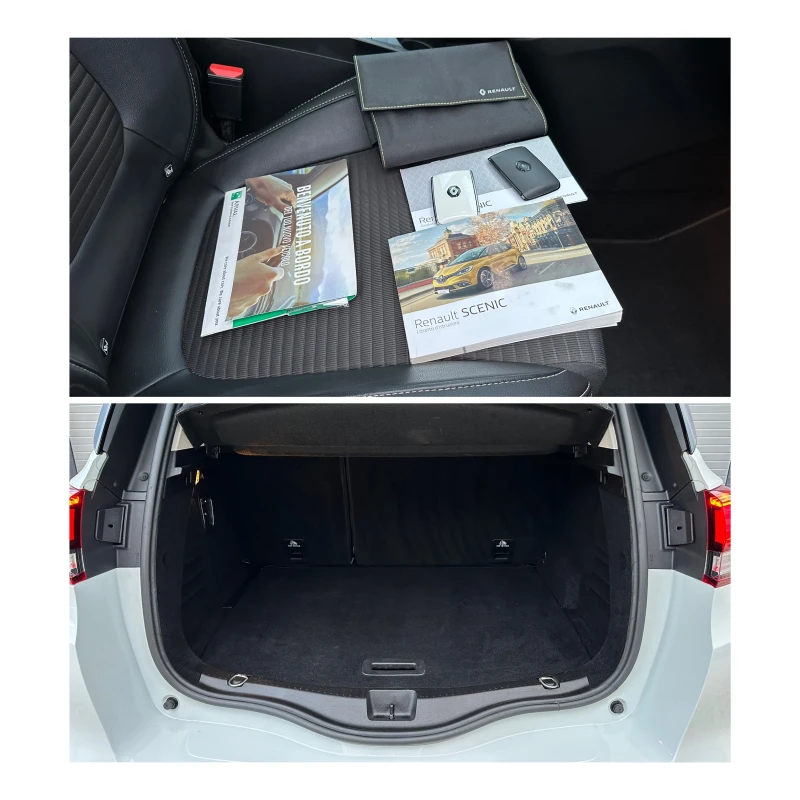 Renault Scenic АВТОМАТ ПАНОРАМА LED KEYLESS NAVI FULL, снимка 17 - Автомобили и джипове - 49995993