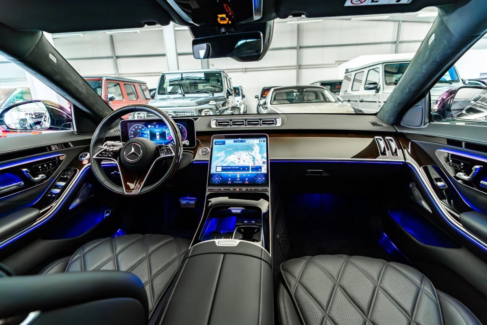 Mercedes-Benz S 680 MAYBACH/EXCLUSIV/EXECUTIVE/BURM/PANO/HEAD UP/360/ | Mobile.bg   13