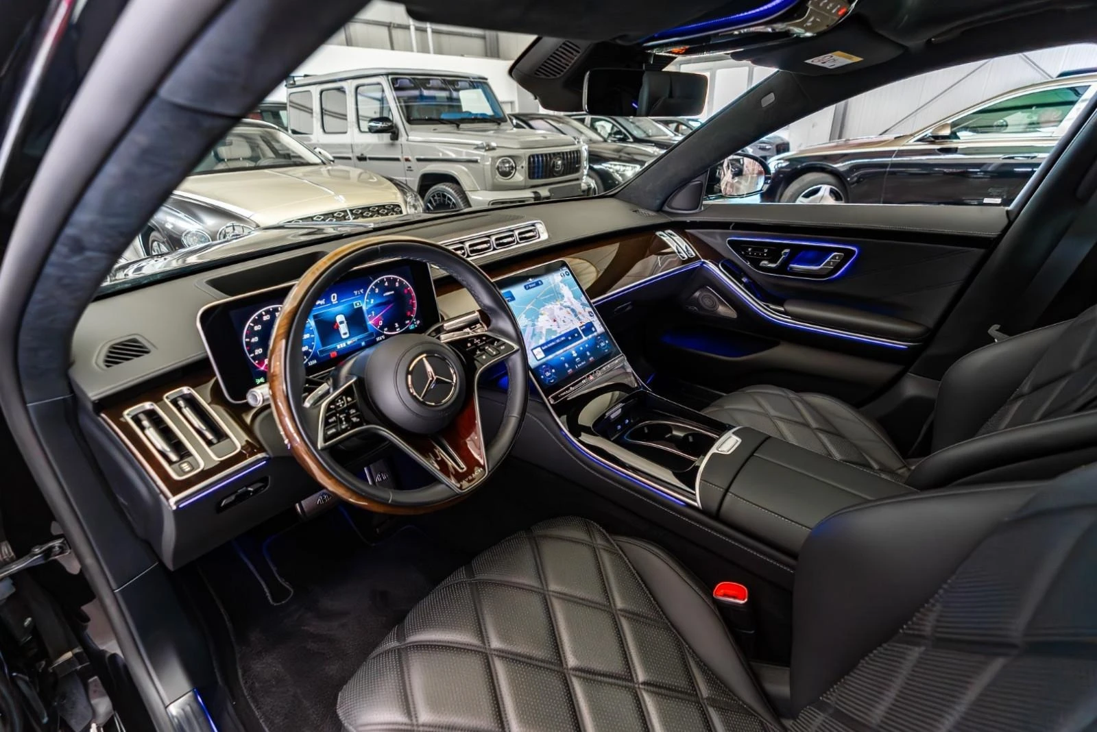 Mercedes-Benz S 680 MAYBACH/EXCLUSIV/EXECUTIVE/BURM/PANO/HEAD UP/360/ - изображение 10