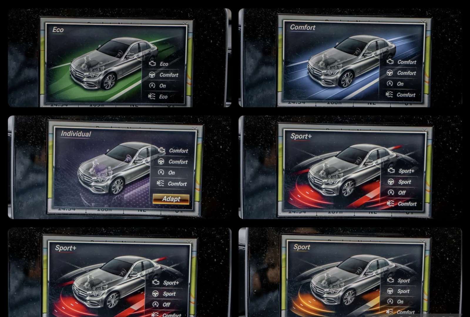 Mercedes-Benz C 220 CDI-BlueTEC-AMG-AGILITY-AMBIENT-HEAD UP-NAVI-TOP, снимка 9 - Автомобили и джипове - 53941790