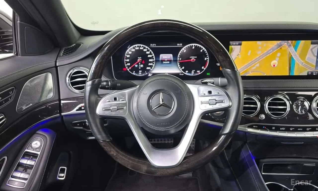 Mercedes-Benz S 400 LONG 4MATIC /ОБДУХВАНЕ/ПАНОРАМА/ДИСТРОНИК/360, снимка 13 - Автомобили и джипове - 56248572
