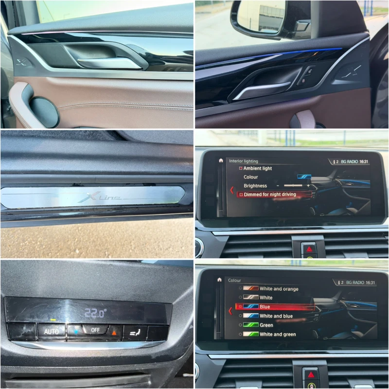 BMW X3 2.0D xDrive/LUXURY/DIGITAL/LASER/ПЪЛНА ИСТОРИЯ!!!!, снимка 13 - Автомобили и джипове - 53340628