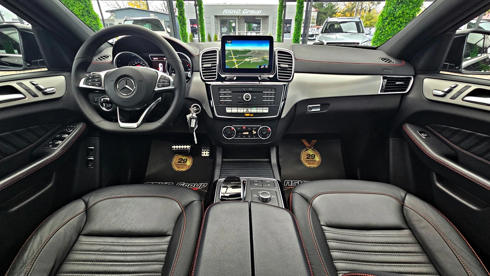 Mercedes-Benz GLE 350 AMG/COUPE/GERMANY/9G/PANO/CAMERA/AIRMAT/AUTO H/LIZ - изображение 9