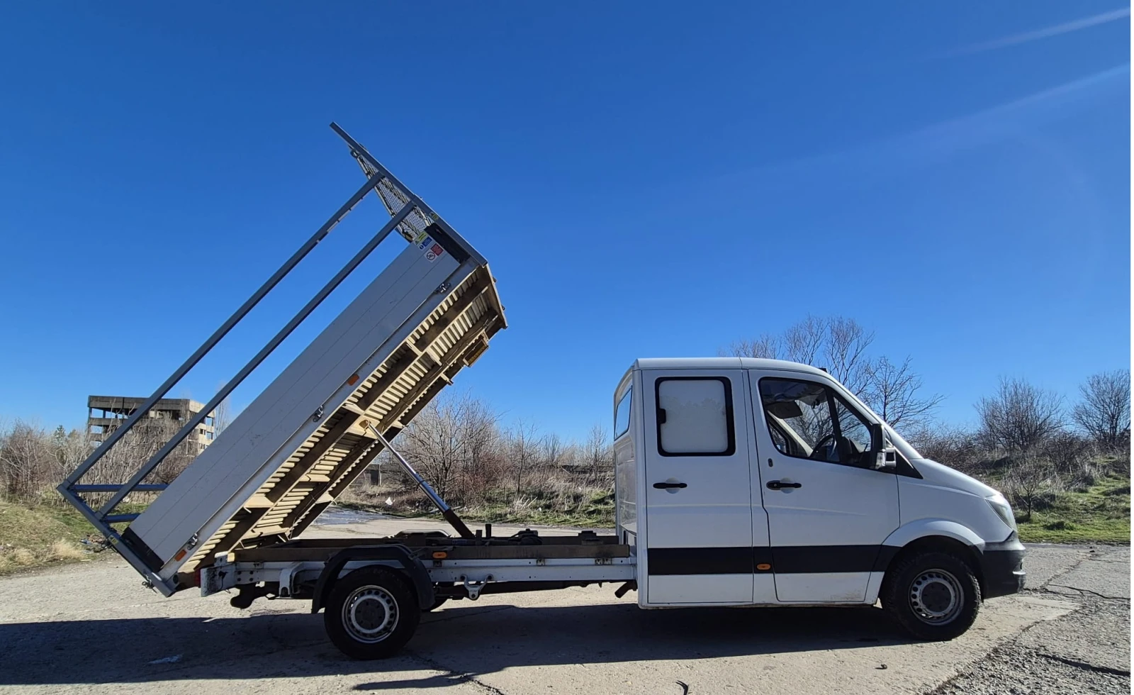 Mercedes-Benz Sprinter 314 самосвал 3.5т/RHD/Климатроник/Тахограф/Темпомат - изображение 3