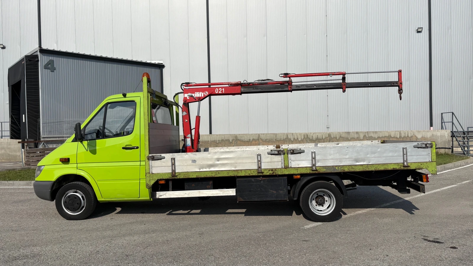 Mercedes-Benz Sprinter 416 До 3500 кг. -КРАН