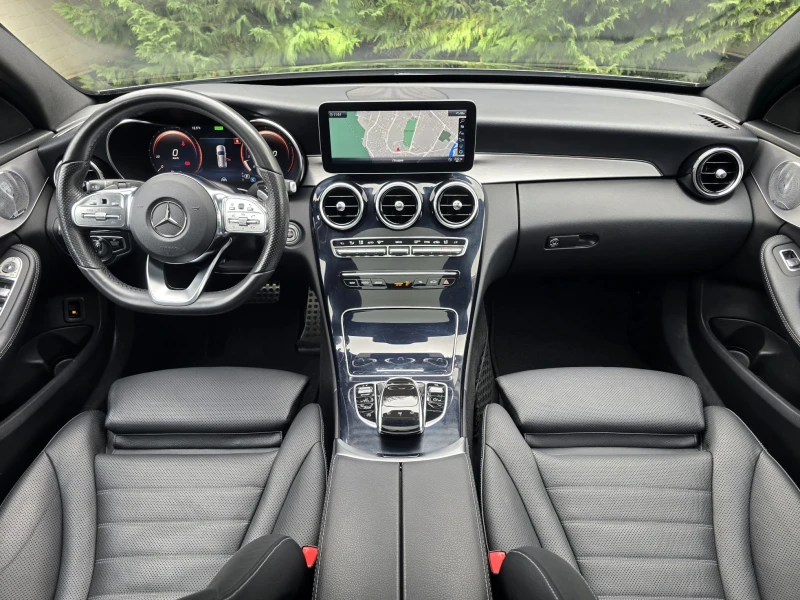 Mercedes-Benz C 200 AMG* DIGITAL* 4MATIC* BURMAS* 9G* MULTIBIM* DISTR, снимка 11 - Автомобили и джипове - 52309340