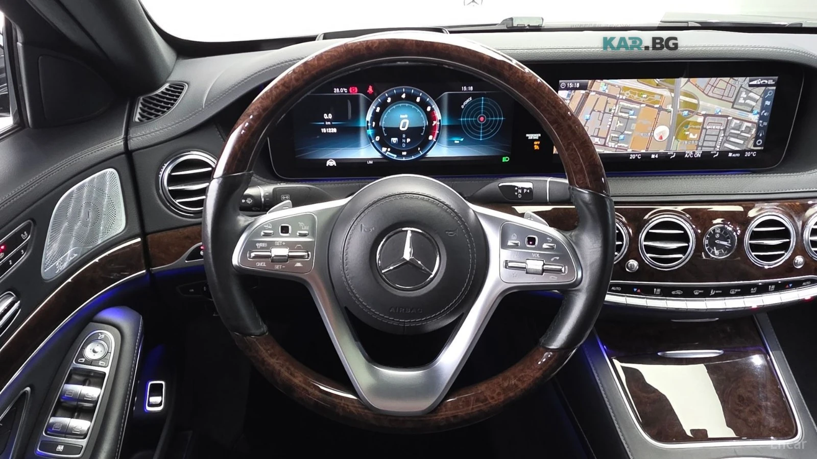 Mercedes-Benz S 560 L* 4MATIC* DISTRONIC* 360* ���������* ������* HUD* | Mobile.bg � ����������� 6