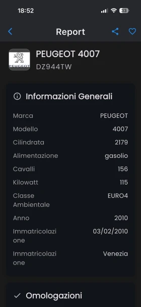 Peugeot 4007 2.2HDI 4x4 на части, снимка 14