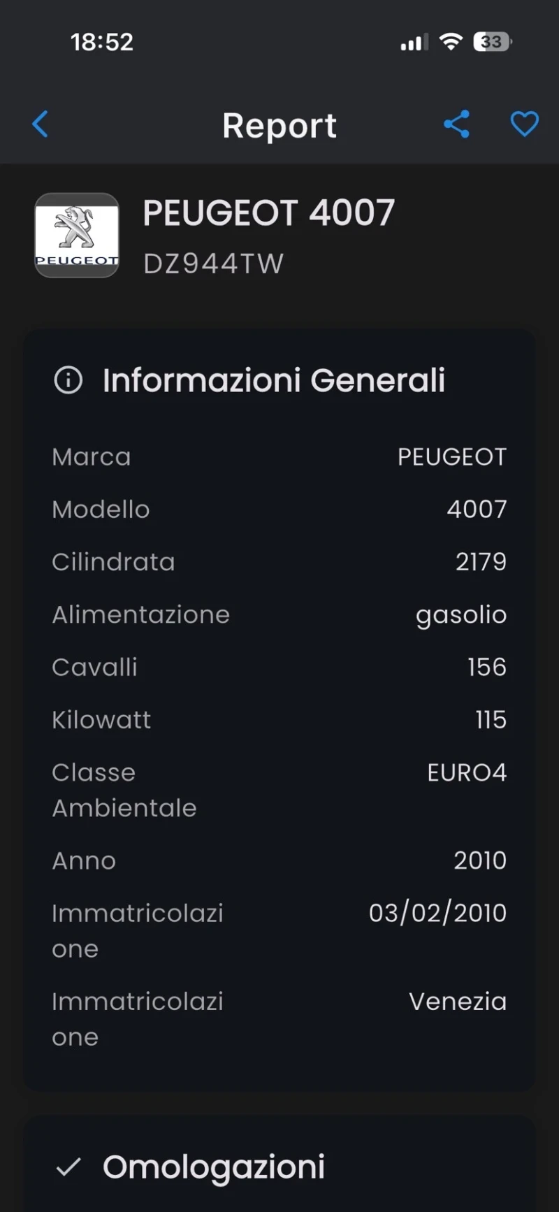 Peugeot 4007 2.2HDI 4x4 на части, снимка 14 - Автомобили и джипове - 53528101