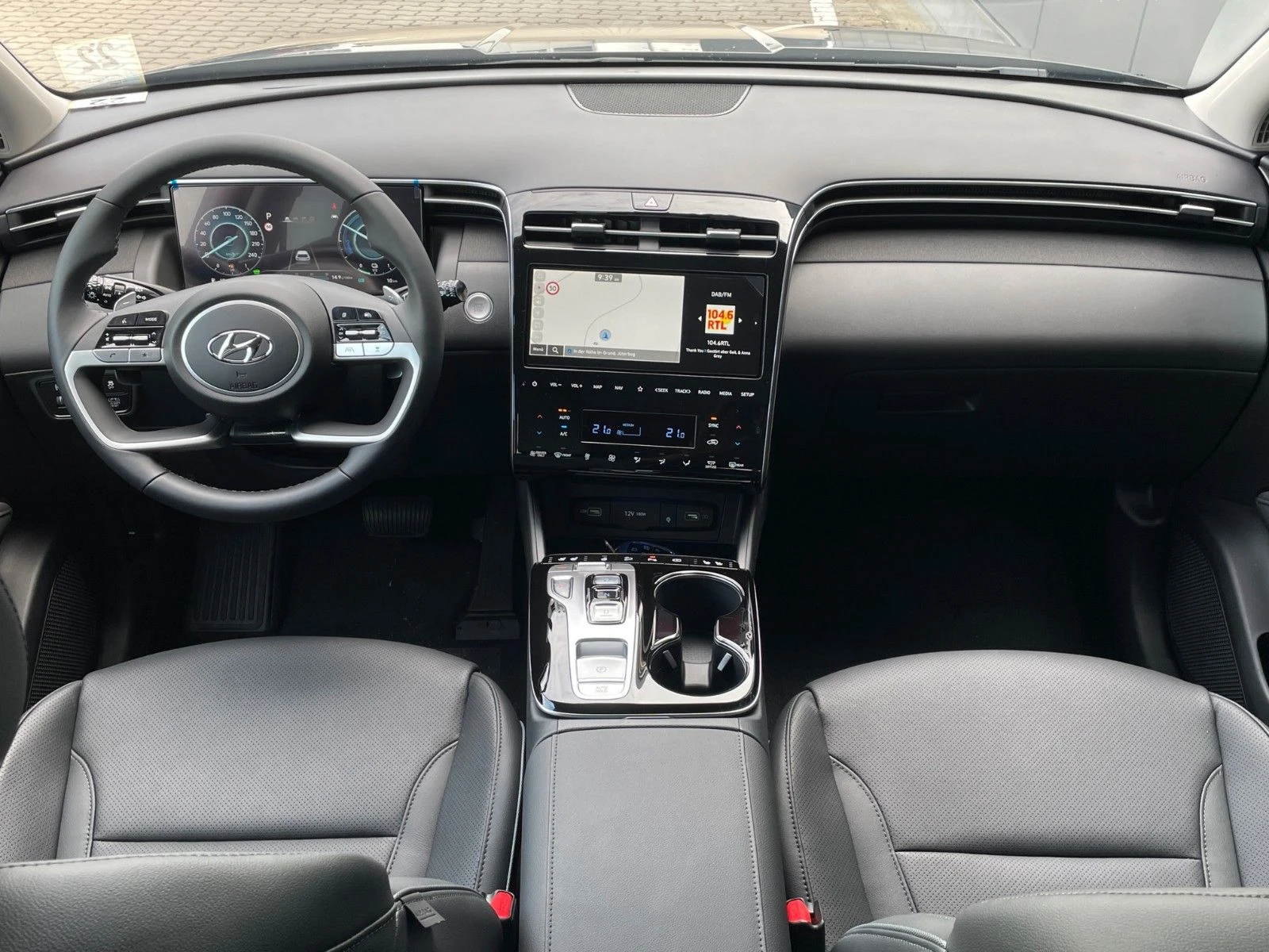 Hyundai Tucson НОВ!1.6HEV/230HP/PRIME/NAVI/ACC/LED/360/308v - изображение 10