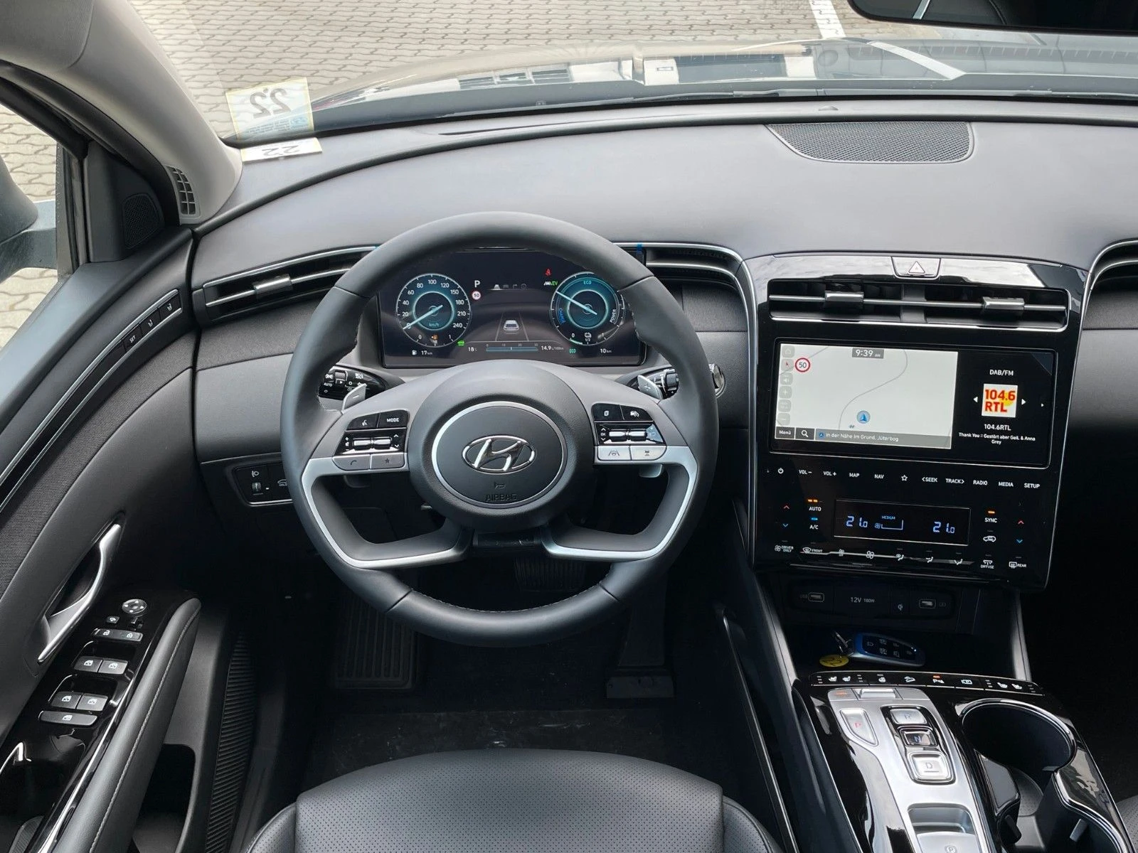 Hyundai Tucson НОВ!1.6HEV/230HP/PRIME/NAVI/ACC/LED/360/308v - изображение 9