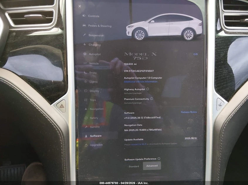 Tesla Model X * D75* KEYLESS* Camera* 360* PANO* , снимка 14 - Автомобили и джипове - 55046236