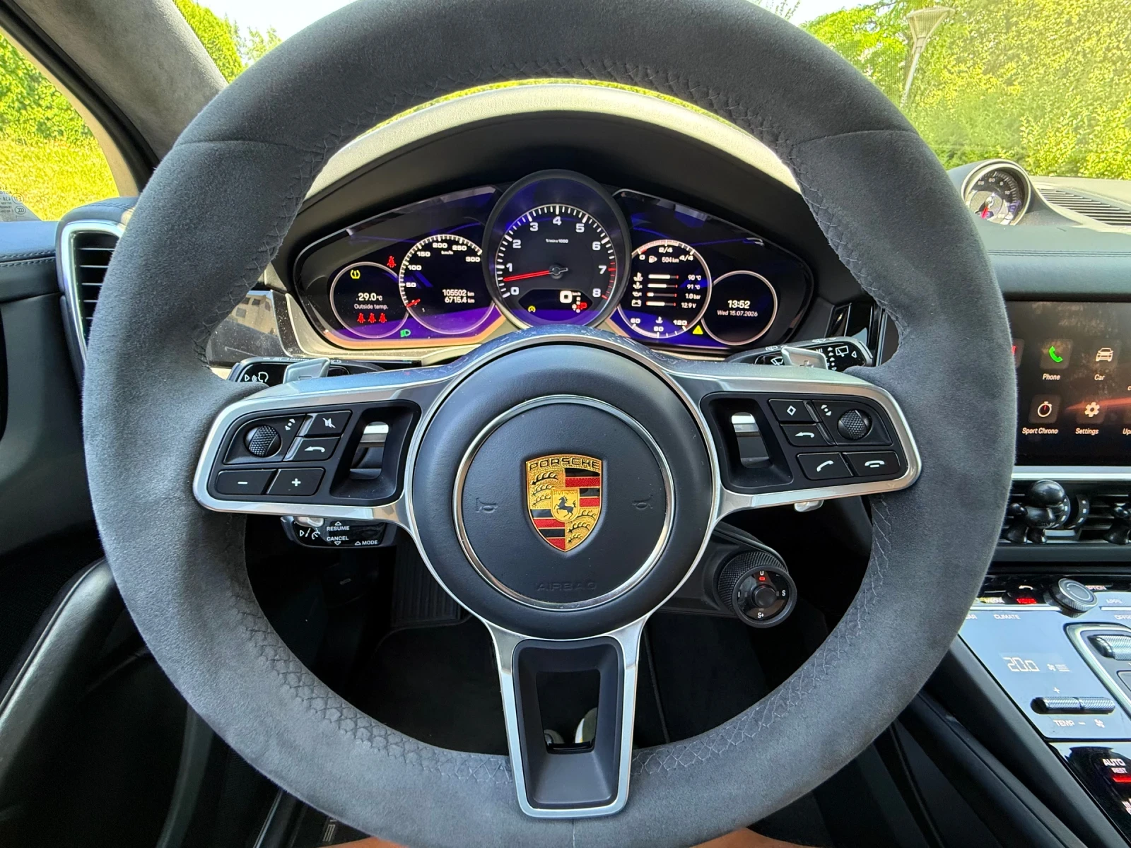 Porsche Cayenne S/Matrix/Soft/Hud/Pano/Bose, снимка 11 - Автомобили и джипове - 55318043