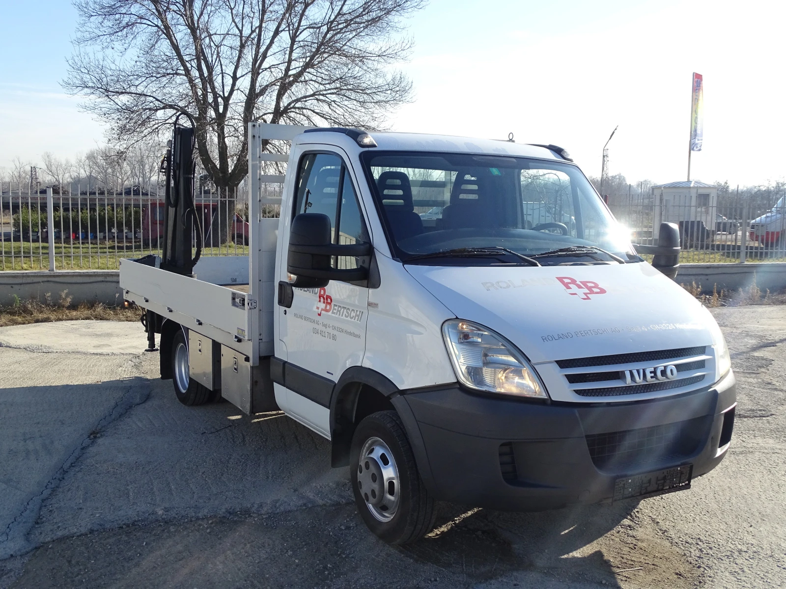 Iveco 35c18 * КЛИМАТИК* кран Hiab 033T НА 1.4 метра 2.5 тона - изображение 8